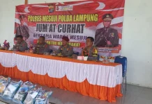 Polres Mesuji Perkuat Kedekatan lewat Dialog dan Bantuan