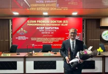 Ipda Acep Raih Gelar Doktor dengan Predikat Summa Cum Laude