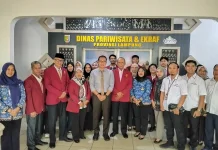 Bahas Pengembangan Sektor Pariwisata, FISIP UTB Kunjungi Dinas Parekraf