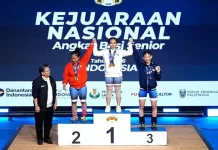 Lampung Kembali Berjaya, Juara Umum Kejurnas Angkat Besi 2026