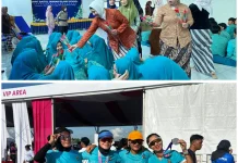Polwan Polda Lampung Isi Hari Kartini Edukasi Pelajar