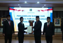 Kemenkum Lampung Ambil Sumpah WNI Baru