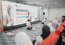 Tingkatkan Keterampilan Pertolongan Pertama, Klinik Pratama UIN RIL Gelar Bimtek