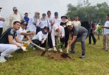 Penanaman Pohon di Labuhanratu Warnai HUT ke-27 Lampung Timur