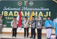 Gubernur Lampung Lepas Keberangkatan Kloter Perdana Jemaah Calon Haji