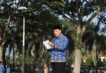 Pemkab Lampung Timur Gelar Upacara Peringatan Hari Otda ke-30