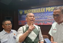 Gunawan Raka Nahkodai PASI Lampung 2026-2030