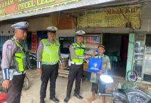 Tasi Berkah Sat Lantas Mesuji Pererat Kedekatan Warga