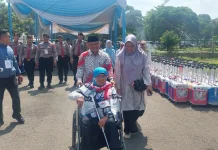 Jamaah Kloter 14 Masuk Asrama Haji Lampung, Siap Diberangkatkan Bertahap