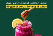 Khasiat Hebat Campuran Buah Naga, Gula Singkong, dan Lemon