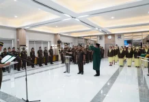 Kajati Lampung Lantik Wakajati dan Kajari Lampung Timur