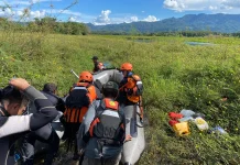 Tim SAR Sisir Sungai Abung Way Rarem, Cari Warga Tenggelam