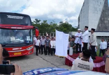 147 Jemaah Calon Haji Tubaba Resmi Dilepas ke Tanah Suci