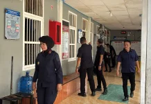 Kalapas Kelas I Bandar Lampung Pimpin Penggeledahan Gabungan Bersama Polisi