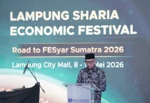 Gubernur Lampung Apresiasi LaSEF 2026 sebagai Penggerak Ekonomi Syariah Daerah