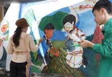 Lomba Mural 2026 Meriahkan HUT Paroki Hati Kudus Yesus Metro ke-89
