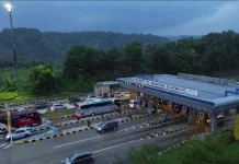 Libur Panjang Kenaikan Isa Almasih 2026, Volume Kendaraan di Tol Lampung Meningkat