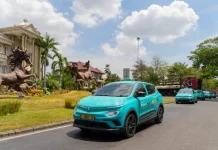 Taksi Listrik Green SM Bakal Layani Rute Aglomerasi Lampung Raya