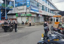 Polisi Gencar Patroli Perbankan dan Pasar di Bandar Lampung