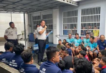 Karutan Bandar Lampung Tinjau Blok Hunian, Tekankan Kamtib dan Hak Integrasi WB