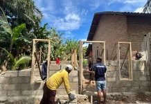 Progres Program Bedah Rumah Lapas Narkotika Bandar Lampung Capai 50 Persen
