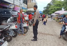 Polisi Tingkatkan Patroli di Pasar Bandar Lampung jelang Idul Adha 1447 Hijriah