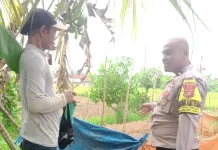 Polres Metro Aktif Sosialisasikan Program Ketahanan Pangan di Wilayah Binaan