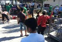 Masjid Al Munawwarah Gisting Sembelih Tujuh Sapi