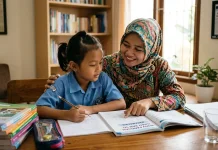 Musim Ujian Semester: Ini Tips Orang Tua Dampingi Anak Belajar tanpa Stres