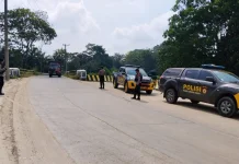 Dua Regu Patroli KRYD Sat Samapta Polres Lampung Tengah Sisir Jalintengsum
