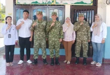 Kasrem 043/Gatam Tinjau Progres KDKMP dan SPPG di Kabupaten Lampung Tengah