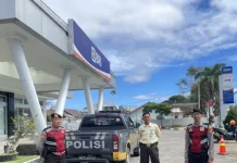 Antisipasi Pembobolan ATM, Polres Lampung Barat Patroli Presisi QR Janji Jaga