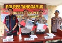 Polres Tanggamus Ungkap Kasus Curas Wisatawan Pantai di Kota Agung Timur