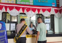 Satlantas Polres Lampung Utara Berikan Pelayanan Prima dan Sosialisasi E-Signal