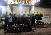 Tekab 308 Polsek Padang Cermin Tangkap Dua Pelaku Pembobol Rumah
