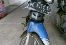 Curi Motor di Halaman Masjid, Polsek Gedong Tataan Ringkus Pelaku Curanmor