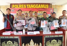 Polres Tanggamus Bersama TNI, TNBBS dan TNWC Bongkar Perburuan Satwa Dilindungi