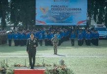 Pangdam XXI Radin Inten Pimpin Upacara Hari Lahir Pancasila 2026
