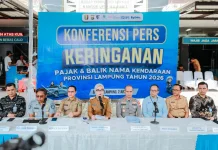 Pemprov Lampung Luncurkan Program Keringanan Pajak Kendaraan