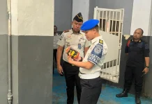 Karutan Bandar Lampung Lakukan Inspeksi dan Gelar Tes Urine Warga Binaan