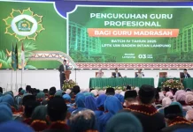 UIN Raden Intan Lampung Kukuhkan 991 Guru Profesional Batch 4 Tahun 2025