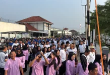 Rutan Bandar Lampung Ikuti Bina Jasmani Bersama UPT Pemasyarakatan se-Lampung