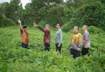 Rektor Terpilih Itera Tinjau Fasilitas Pengembangan Kampus