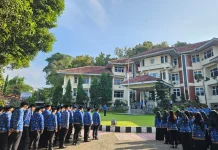Jajaran Kantor Pertanahan Bandar Lampung Hadiri Upacara Hari Lahir Pancasila