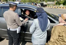 Satlantas Lampung tengah Sosialisasikan Keringanan Pajak Kendaraan