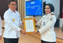 Roti Rajabasa Bakery Karya Warga Binaan Terima Sertifikat Hak Merek