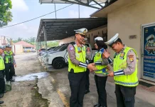 Polisi Mesuji Tingkatkan Kemampuan Tangani Kecelakaan Lalu Lintas