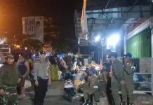 Polsek Talang Padang Kawal Penataan Pasar Gisting