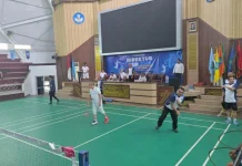 Unila dan IPB Gelar Pertandingan Bulu Tangkis Pererat Silaturahmi