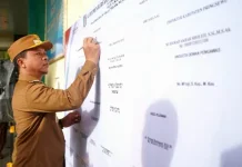 Bupati Pringsewu Canangkan Zona Integritas di RSUD Pringsewu